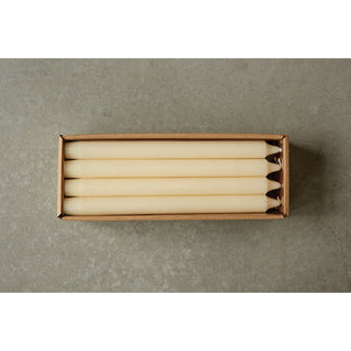 Unscented 10" Taper Candle, Single
