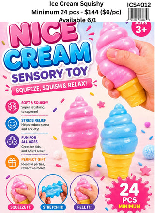 Ice Cream Cone Squishy