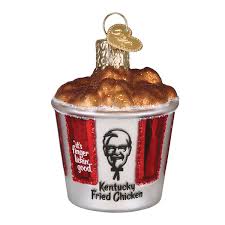 32670 KFC Bucket of Chicken Ornament