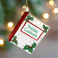 32145 Christmas Cookbook Orn