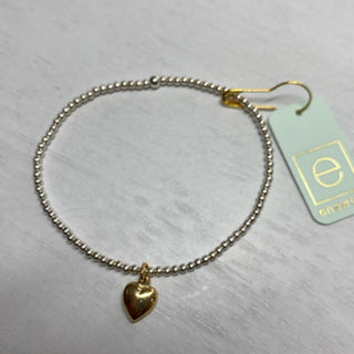Love Plush Small Gold Pearl 2mm Bracelet