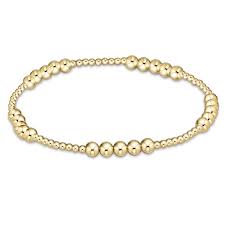 Blissful Gold 2&4mm Bracelet
