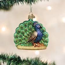 16074 Proud Peacock Ornament