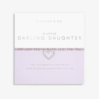 A Little "Darling Daughter" Bracelet