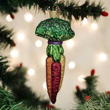 28125 Rainbow Carrots Orn