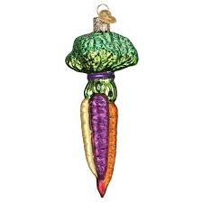 28125 Rainbow Carrots Orn