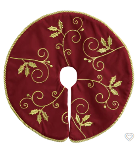 89757 Mini Ornate Tree Skirt