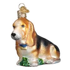 12473 Bassett Hound Orn