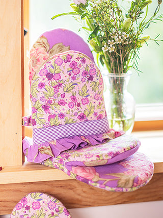 Lilac Patchwork Mini Mitt
