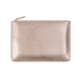 Time To Shine Perfect Pouch Rose Gold