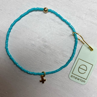 Hope Classic Turquoise Signature Cross Bracelet