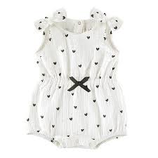 Cinch Waist Romper Hearts