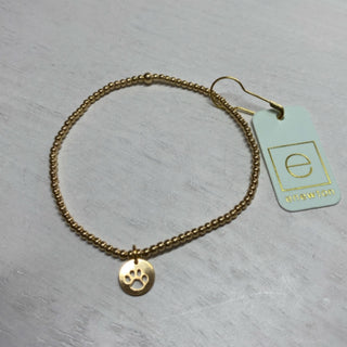 Told Paw Print Small Disc 2mm Bracelet