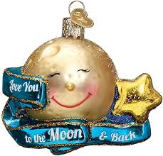 22041 Love You to the Moon and Back ornament - OWC
