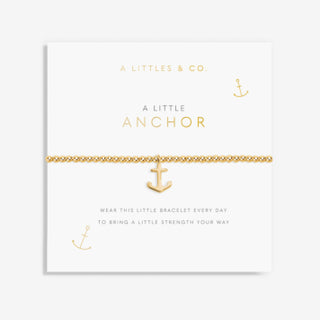 A Little "Anchor" Bracelet Gold