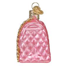 32673 Quilted Purse Ornament