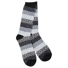 Black Multi 003 Gem Crew - WS Socks
