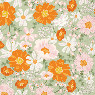 Bouquet Beauty Lunch Napkin