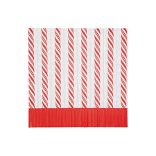Candy Cane Stripe Lunch Napkin