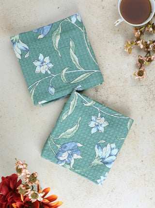 Ajmeer Tea Towel Jade Green