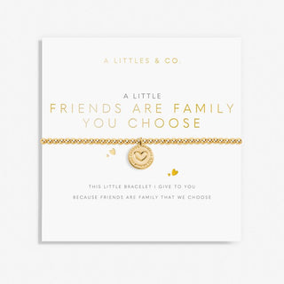 A Little "Friends Are Family You Choose" Bracelet