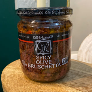 Spicy Olive Bruschetta