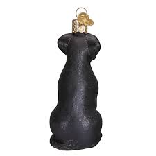 12385 Black Labrador Ornament - OWC