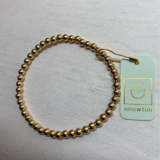 Gold Bead 4mm Bracelet