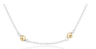 17" Choker- Simplicity Chain Mix 4mm