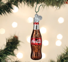 87014 Mini Coca-Cola Bottle Ornament - OWC