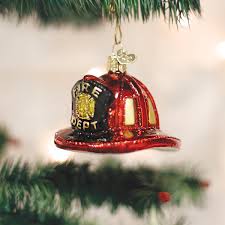 32225 Firemans Helmet Orn