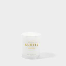 Sentiment Candle - Amazing Auntie - Grapefruit and Pink Peony