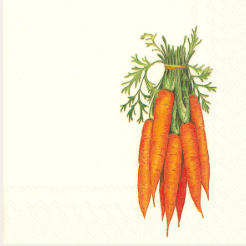 Carrots Lunch Napkin