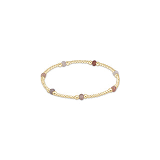 Purpose Gemstone 4mm Bracelet - Botswana Agate