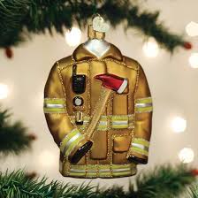 32462 Firefighter's Coat Ornament