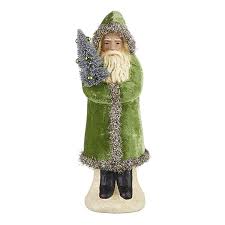 4219116 green velvet Santa