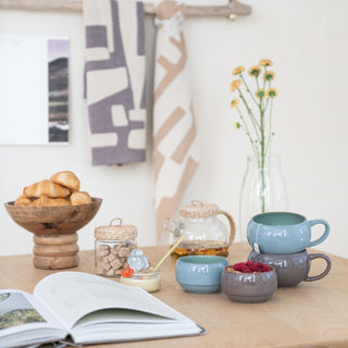 16oz Stoneware Mug Reactive Glaze