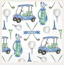 Guy Golf Cocktai Napkin