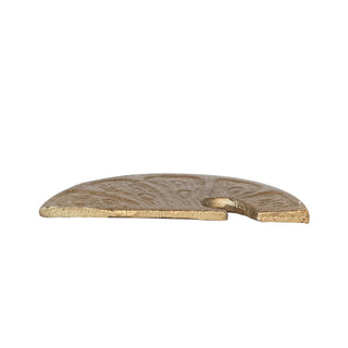 Metal Lemon Slice Shaped Bottle Opener/ Antique Gold