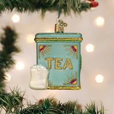 32654 Tea Tin Ornament - OWC
