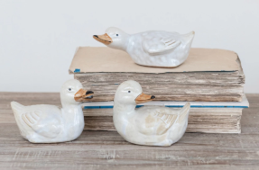 Stoneware Vintage Reproduction Duckling - 3 styles