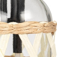 Glass Plant Mister with Woven Sleeve