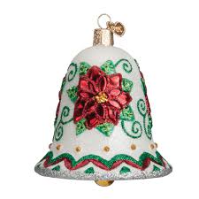 38041 Poinsettia Bell Orn