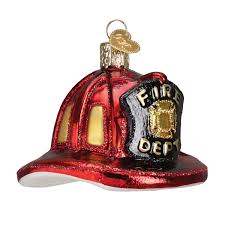 32225 Firemans Helmet Orn