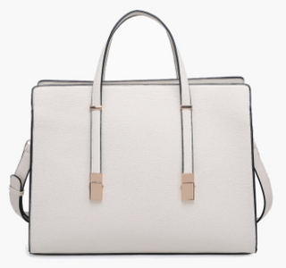 Sybil - Off White Handbag w/ Strap
