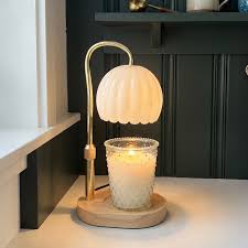 Candle Warmer Lamp Milk Glass