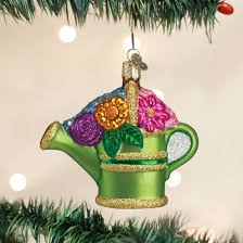 32044 Watering Can Orn