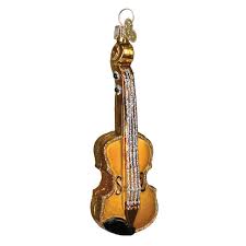38008 Violin Ornament - OWC