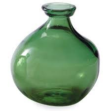 42600075L Green Imperfect Bottleneck Vases
