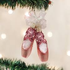 32030 Pair Of Ballet Slippers Orn